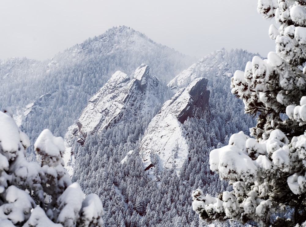 Winter in the Boulder Foothills